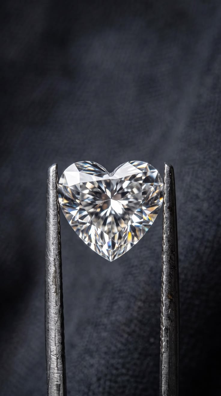 Heart cut diamond