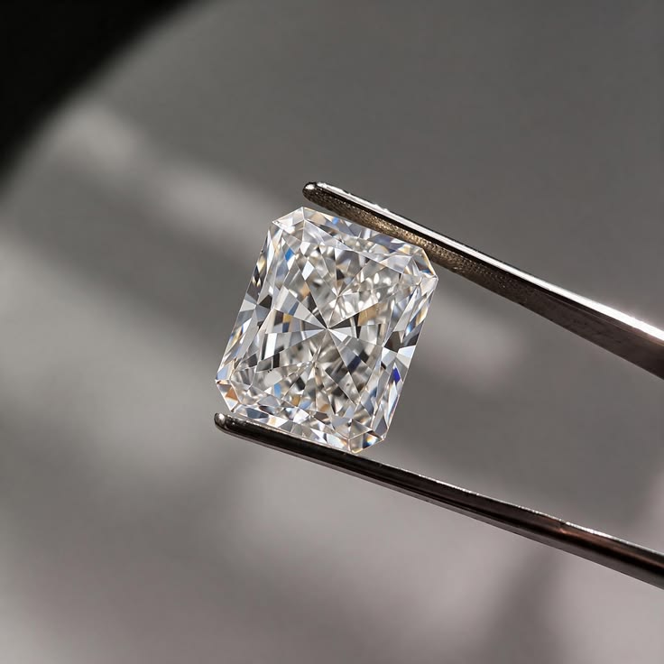 Radiant cut diamond